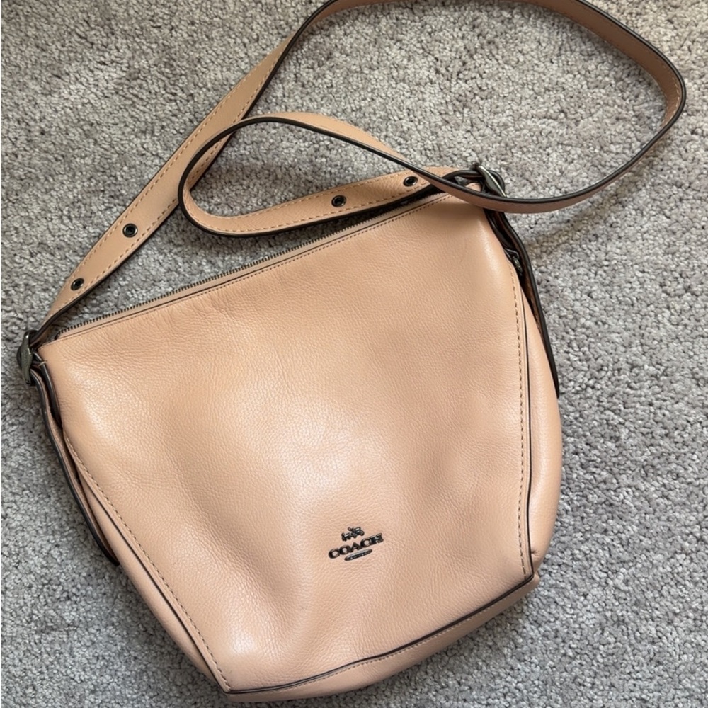 Coach tan crossbody